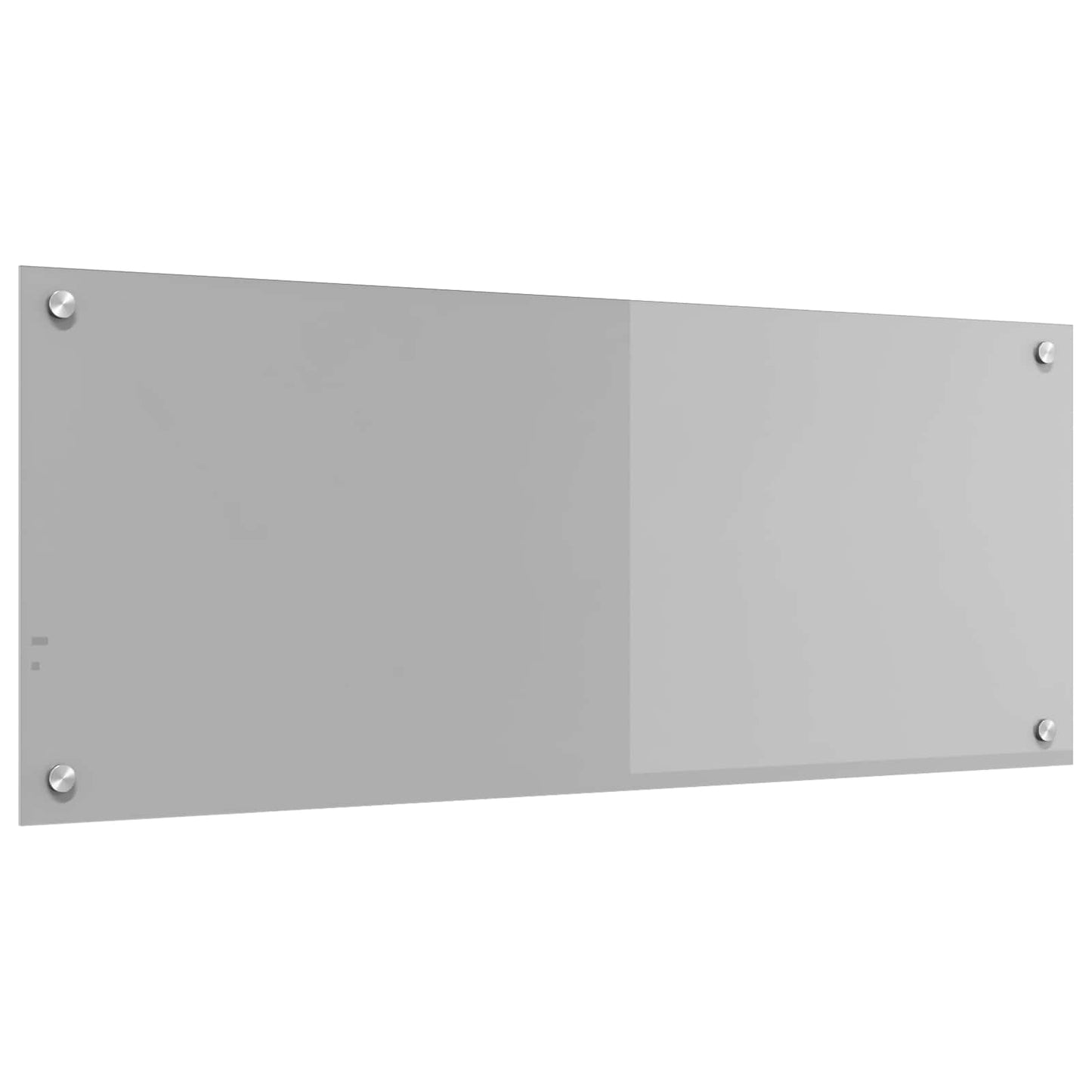 Køkkenbacksplash Lysegrå 100 x 40 cm hærdet glas