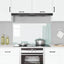 Køkkenbacksplash Hvid 110 x 60 cm hærdet glas
