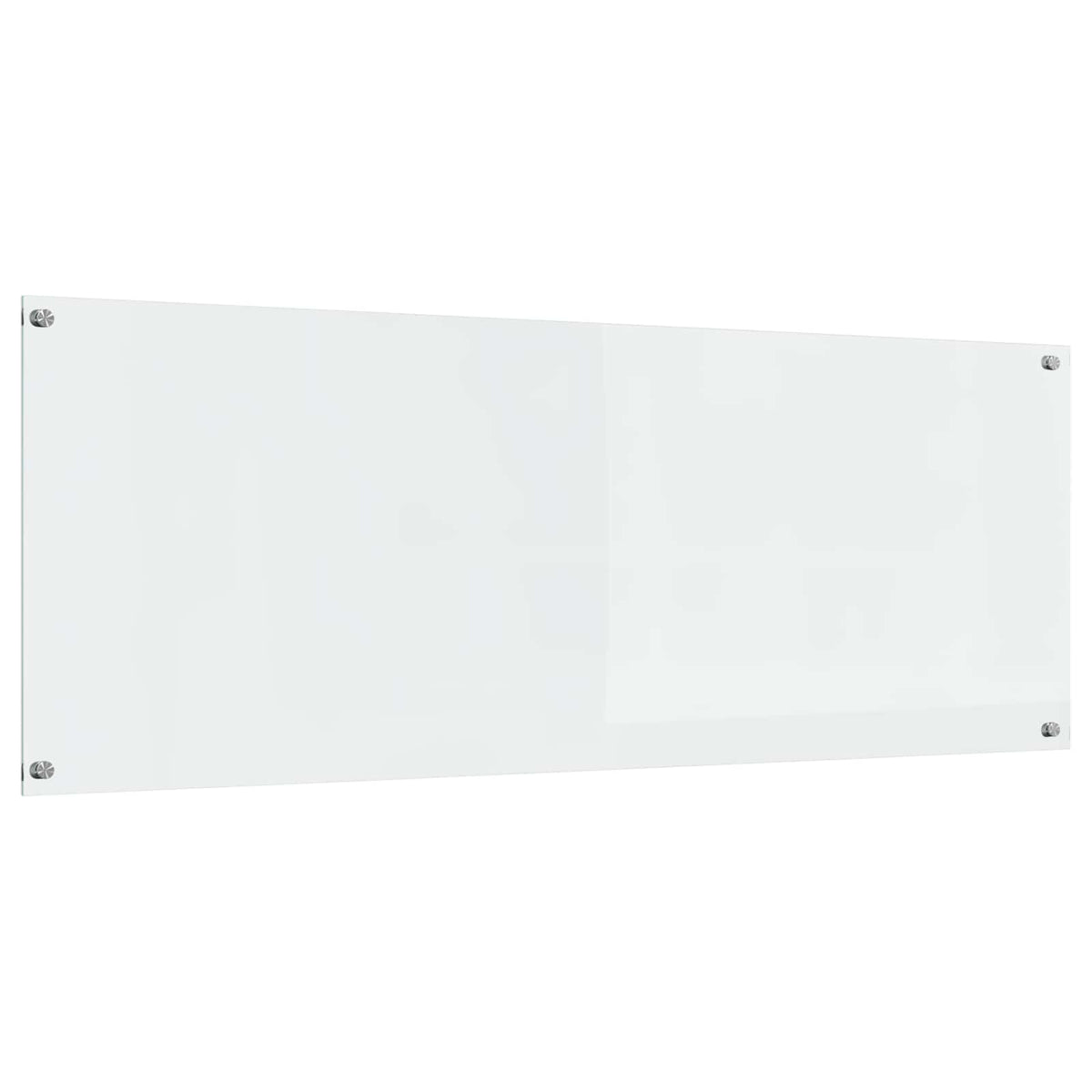 Køkkenbacksplash Transparent 110 x 40 cm hærdet glas