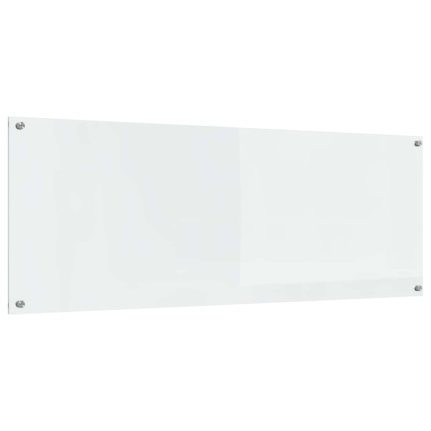 Køkkenbacksplash Transparent 110 x 40 cm hærdet glas