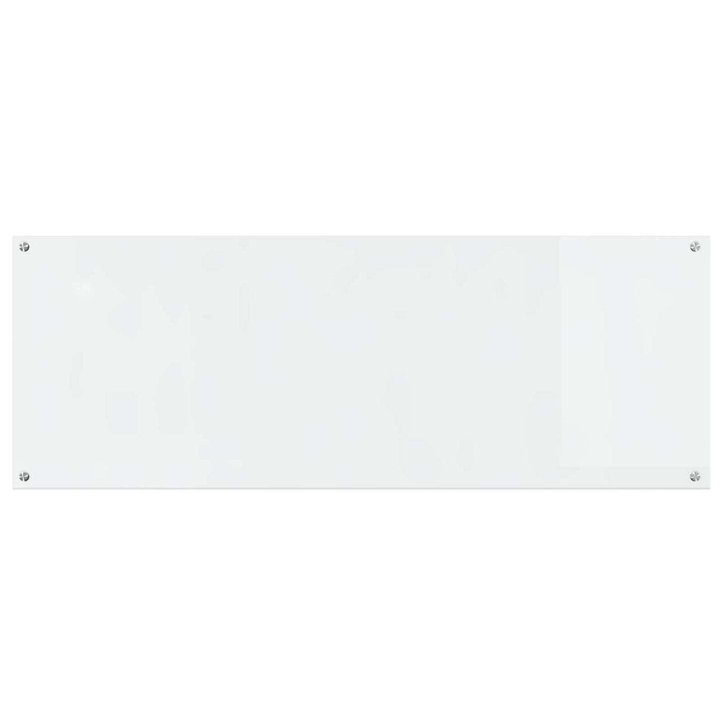 Køkkenbacksplash Transparent 110 x 40 cm hærdet glas