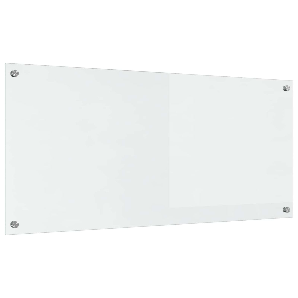 Køkkenbacksplash Transparent 110 x 50 cm hærdet glas