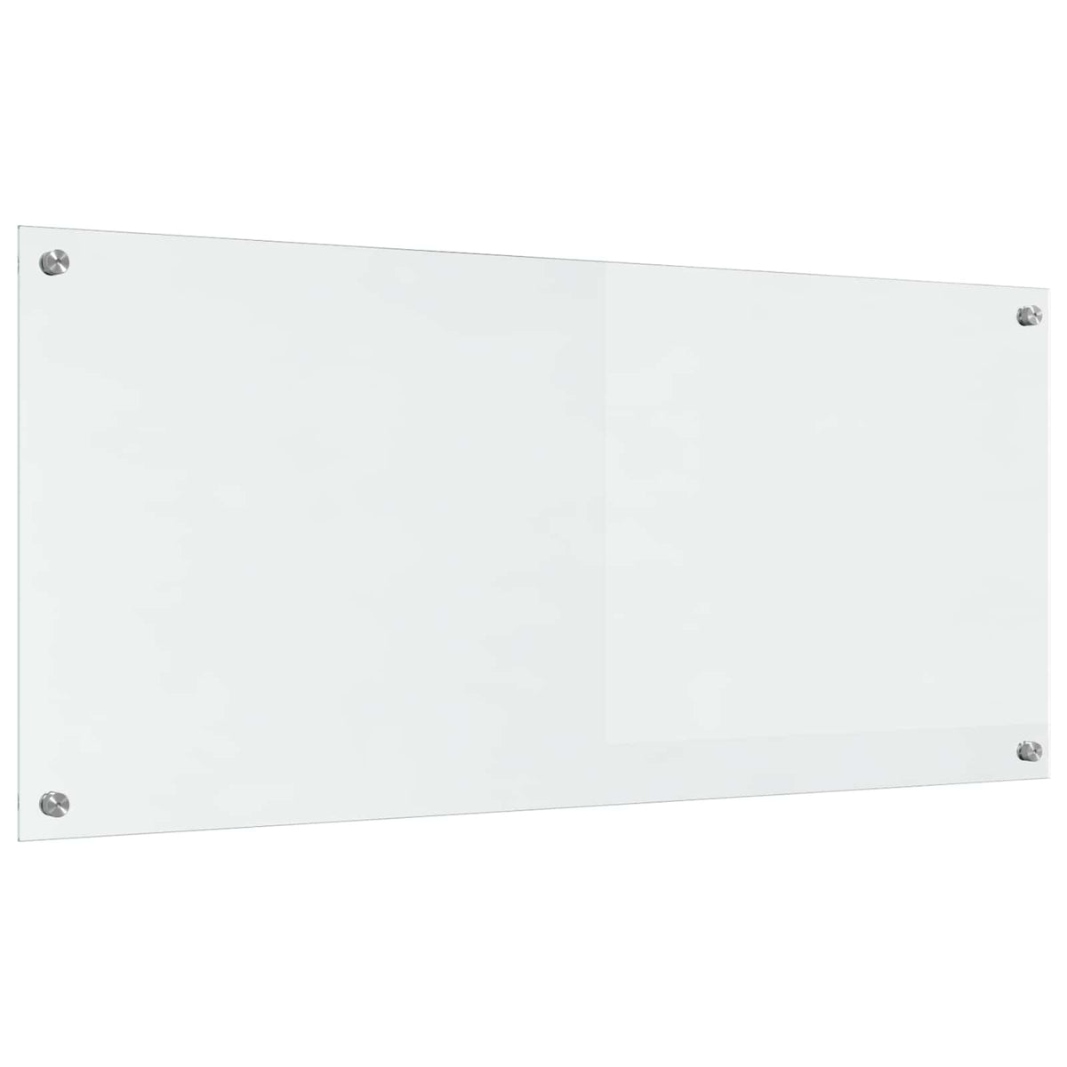 Køkkenbacksplash Transparent 110 x 50 cm hærdet glas