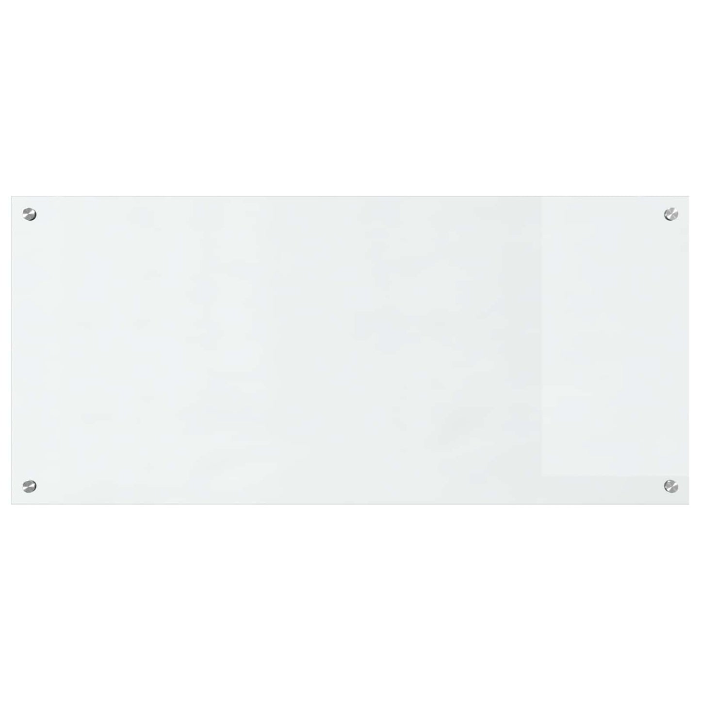 Køkkenbacksplash Transparent 110 x 50 cm hærdet glas