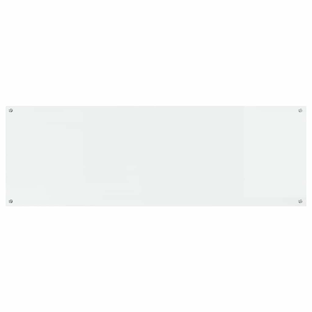 Køkkenbacksplash Transparent 120 x 40 cm hærdet glas