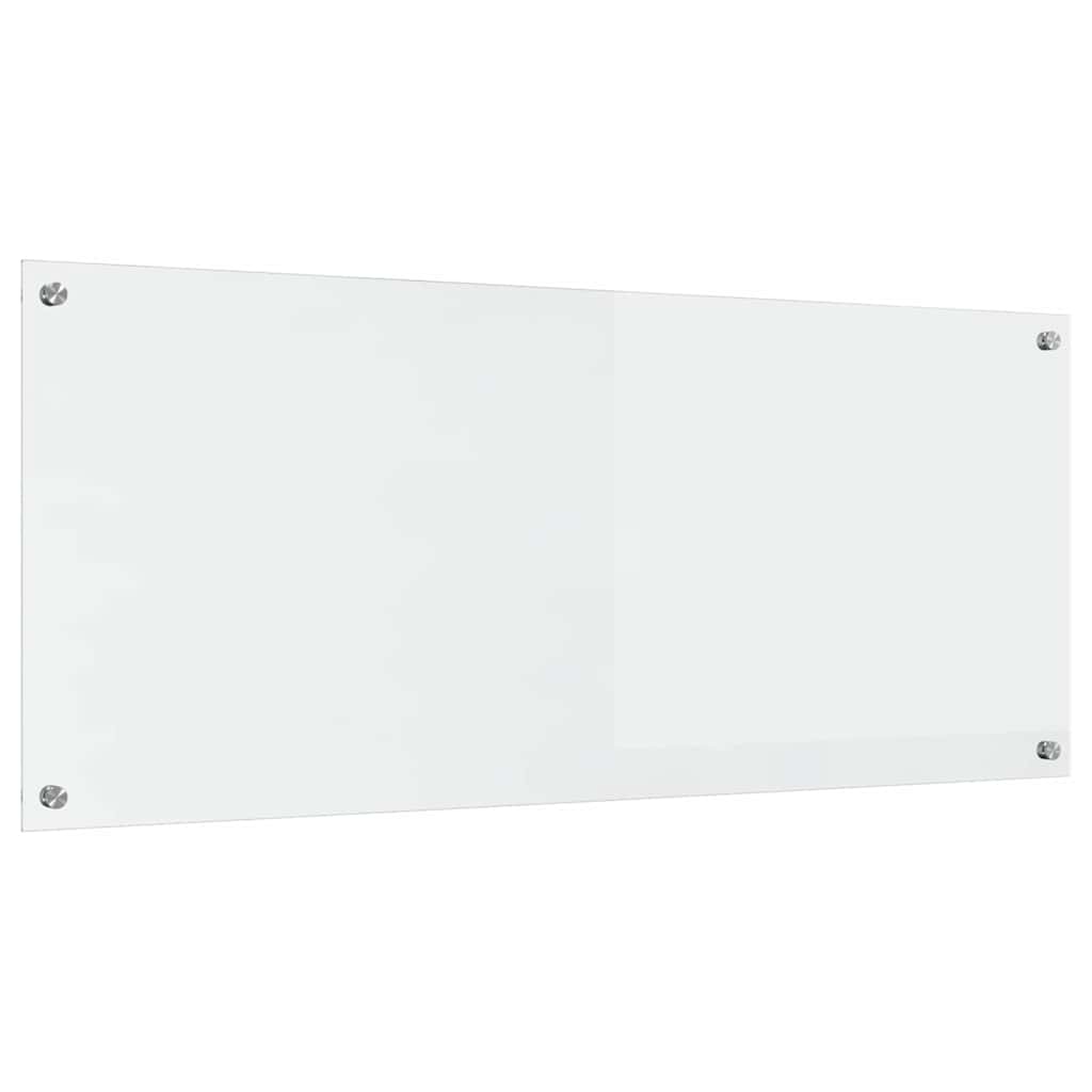 Køkkenbacksplash Transparent 120 x 50 cm hærdet glas