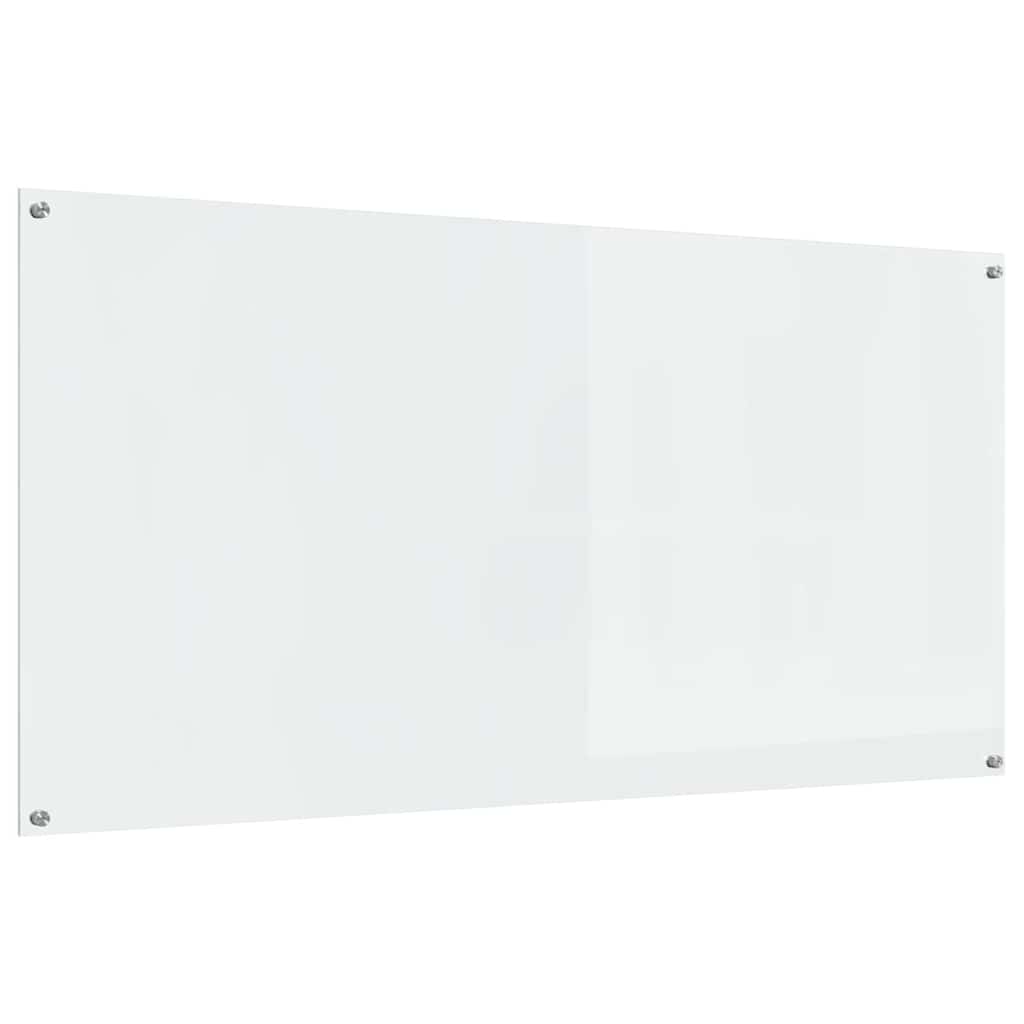 Køkkenbacksplash Transparent 120 x 60 cm hærdet glas