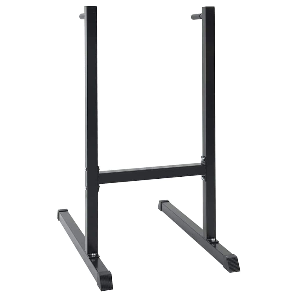 Dip Station Sort 103,5 x 66,5 x 121,5 cm Pulverlakeret stål