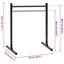Dip Station 2 stk. Sort 55 x 90 x 104.5 cm Pulverlakeret stål
