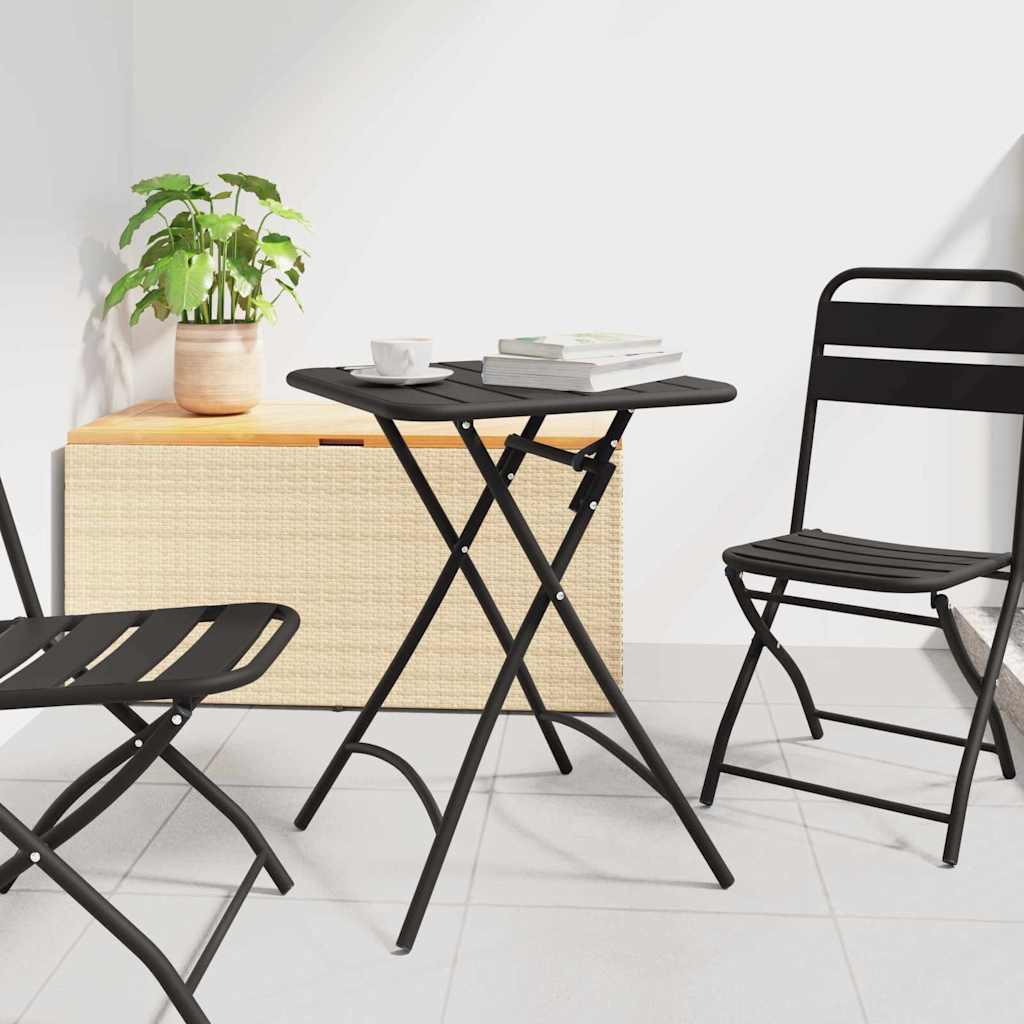 Bistrobord Antracit 55 x 55 x 72,5 cm Pulverlakeret stål