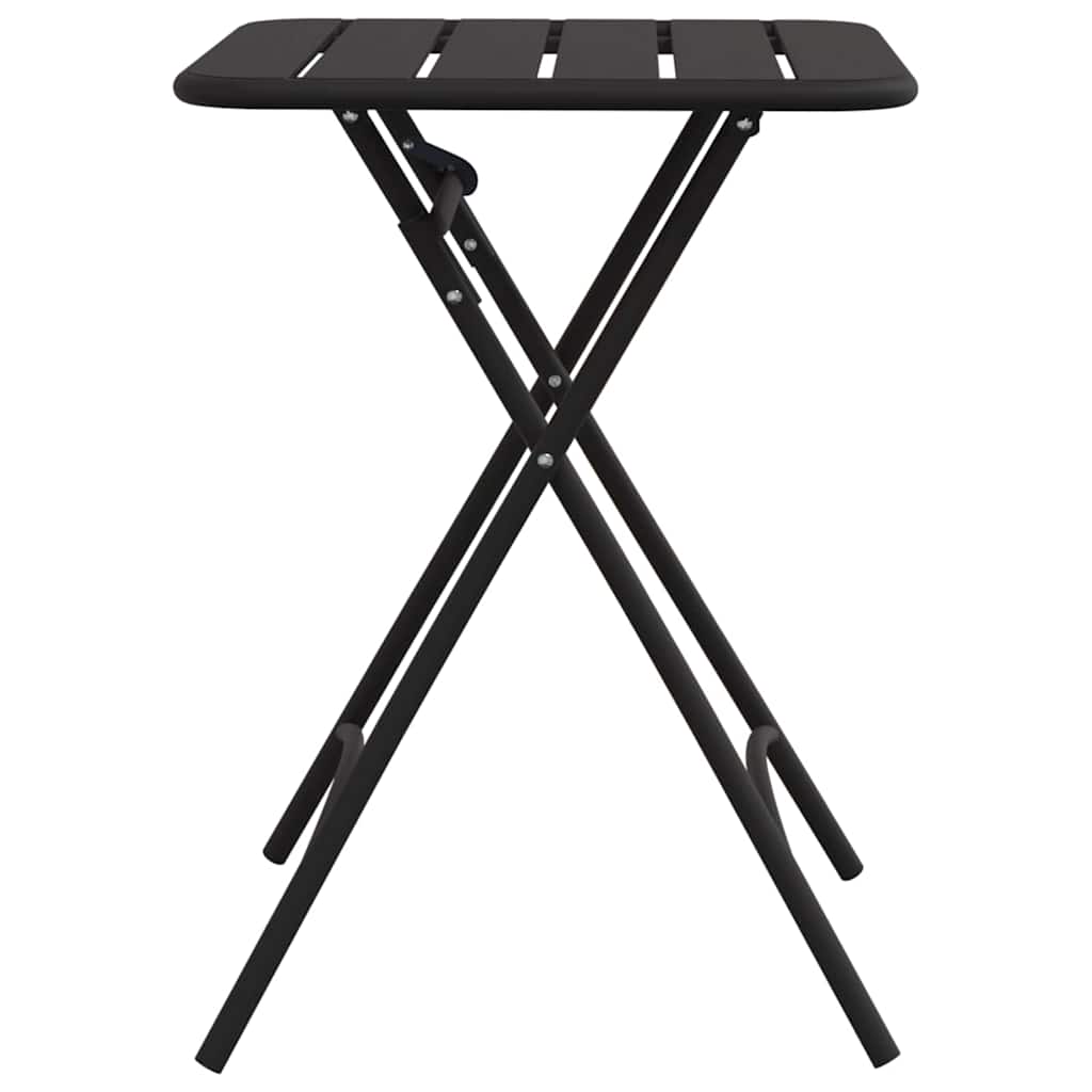 Bistrobord Antracit 55 x 55 x 72,5 cm Pulverlakeret stål