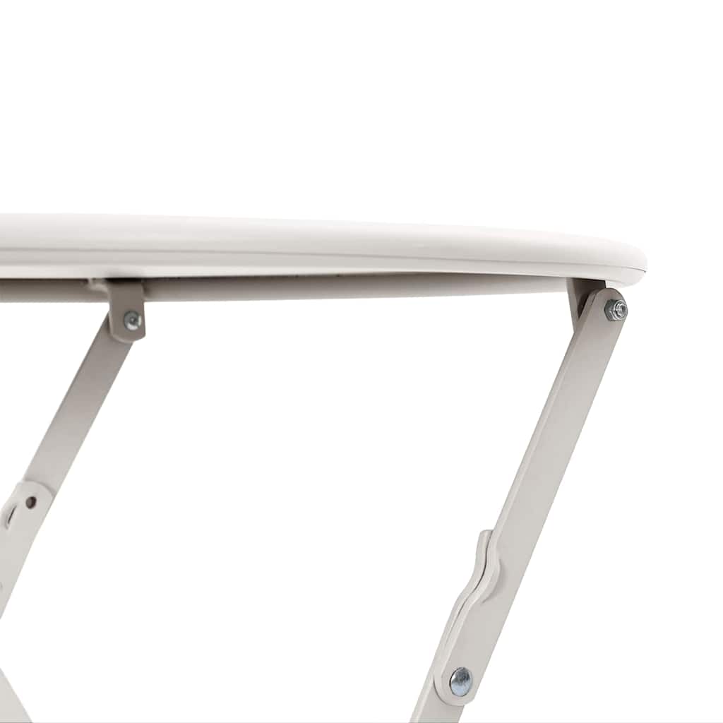 Bistrobord Beige Ø 50 x 71 cm Pulverlakeret stål