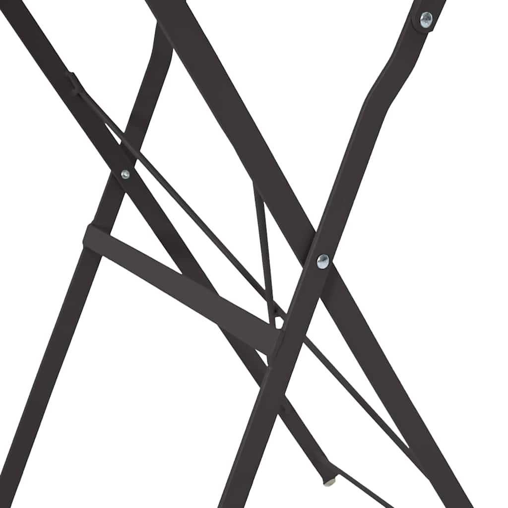 Bistrobord Antracit Ø 50 x 71 cm Pulverlakeret stål