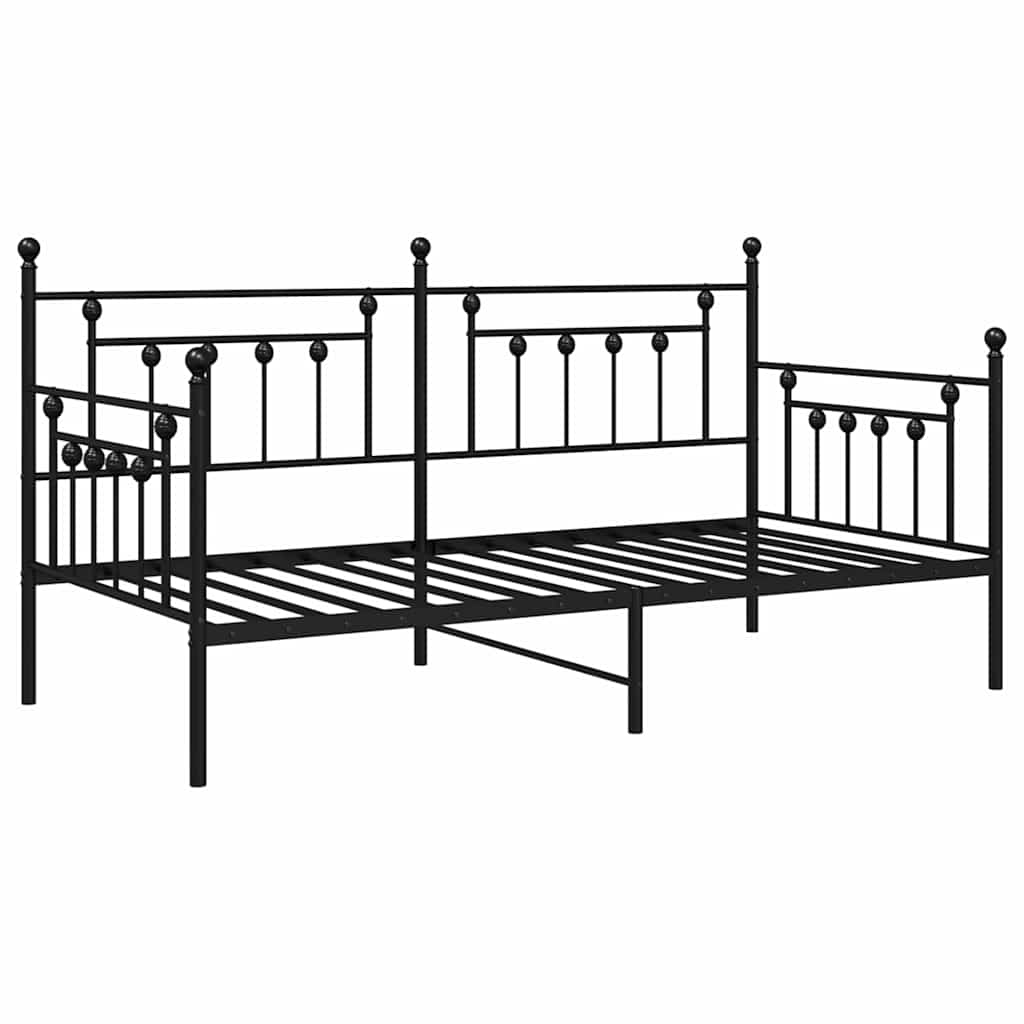 Dagsengramme Sort 107 x 203 cm Stål