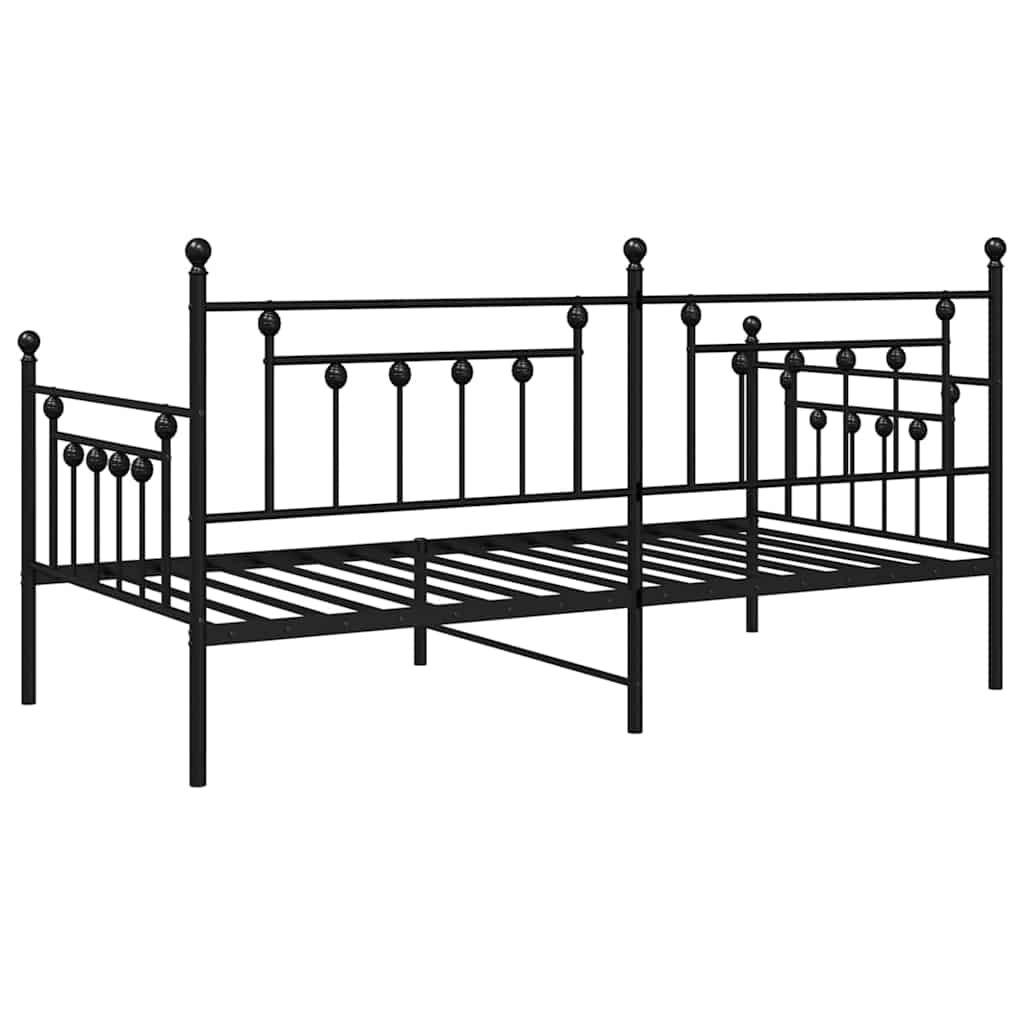 Dagsengramme Sort 107 x 203 cm Stål