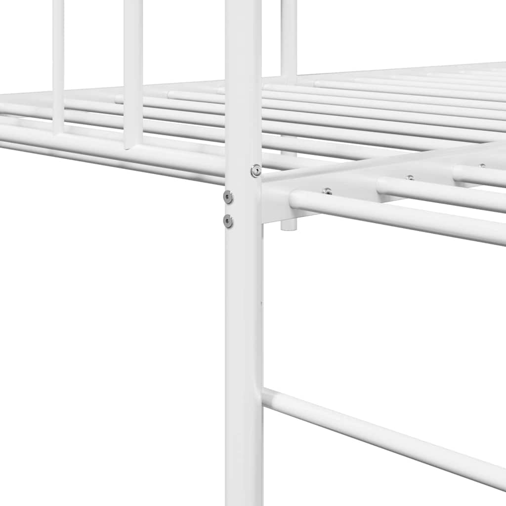 Dagsengramme Hvid 107 x 203 cm Stål