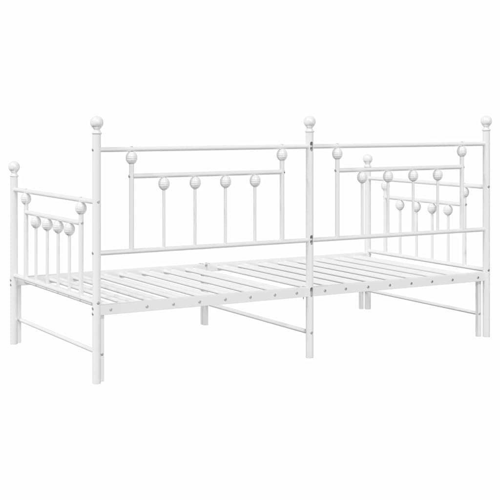 Dagsengramme Hvid 107 x 203 cm Stål