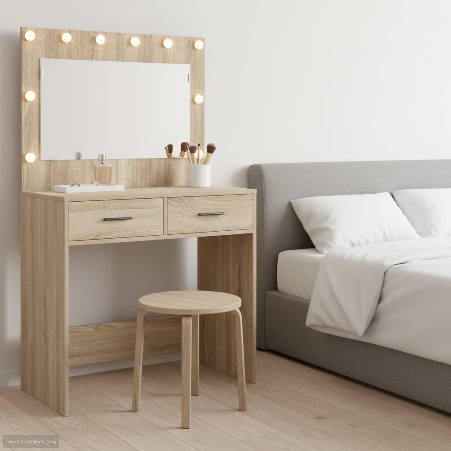 Klædeskab Sonoma eg 78,5 x 41 x 135 cm Konstrueret træ