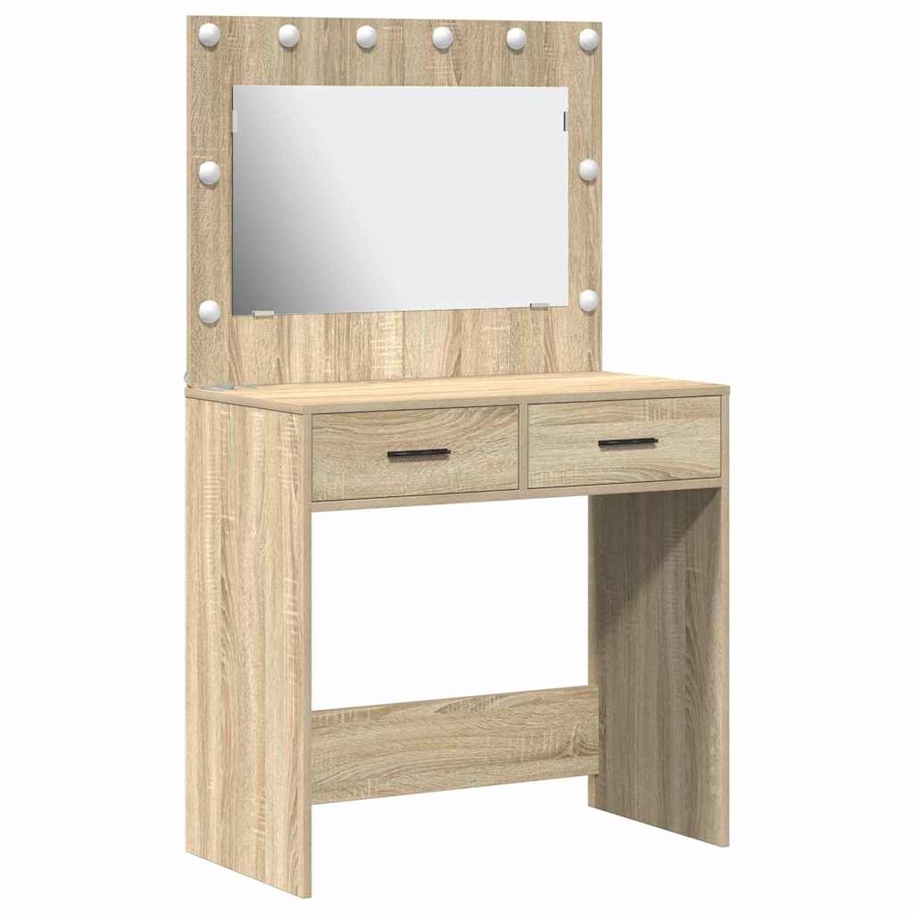 Klædeskab Sonoma eg 78,5 x 41 x 135 cm Konstrueret træ