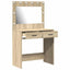 Klædeskab Sonoma eg 78,5 x 41 x 135 cm Konstrueret træ