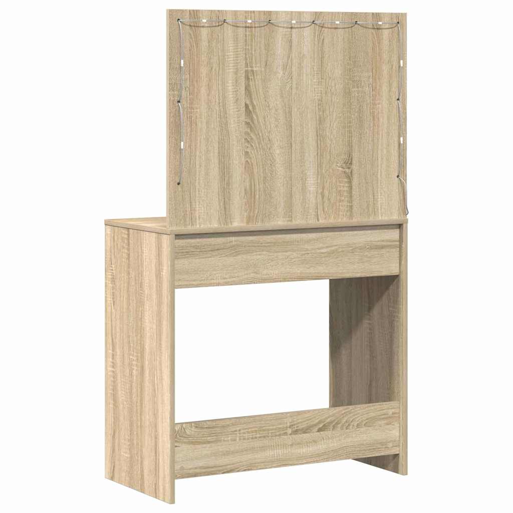 Klædeskab Sonoma eg 78,5 x 41 x 135 cm Konstrueret træ
