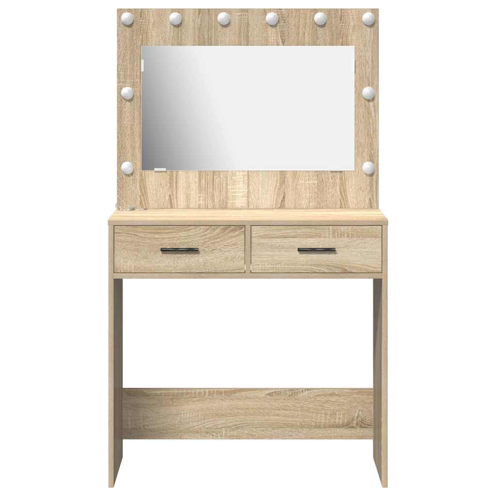 Klædeskab Sonoma eg 78,5 x 41 x 135 cm Konstrueret træ