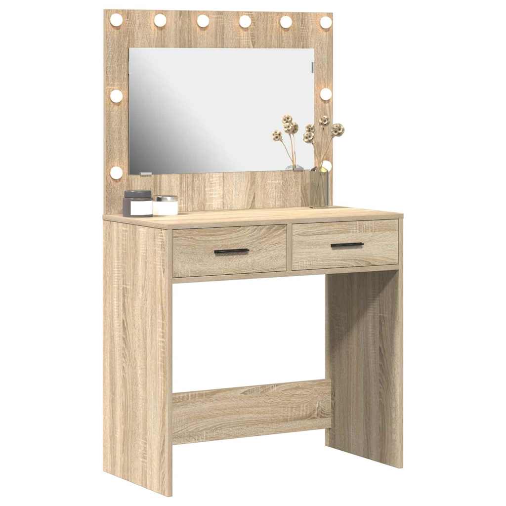 Klædeskab Sonoma eg 78,5 x 41 x 135 cm Konstrueret træ