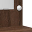 Klædeskab Brun eg 78,5 x 41 x 135 cm Konstrueret træ