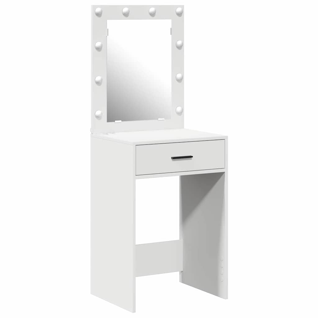 Klædeskab Hvid 50 x 41 x 135 cm Konstrueret træ