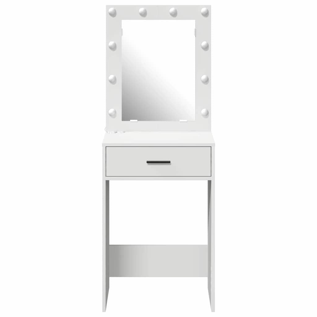 Klædeskab Hvid 50 x 41 x 135 cm Konstrueret træ