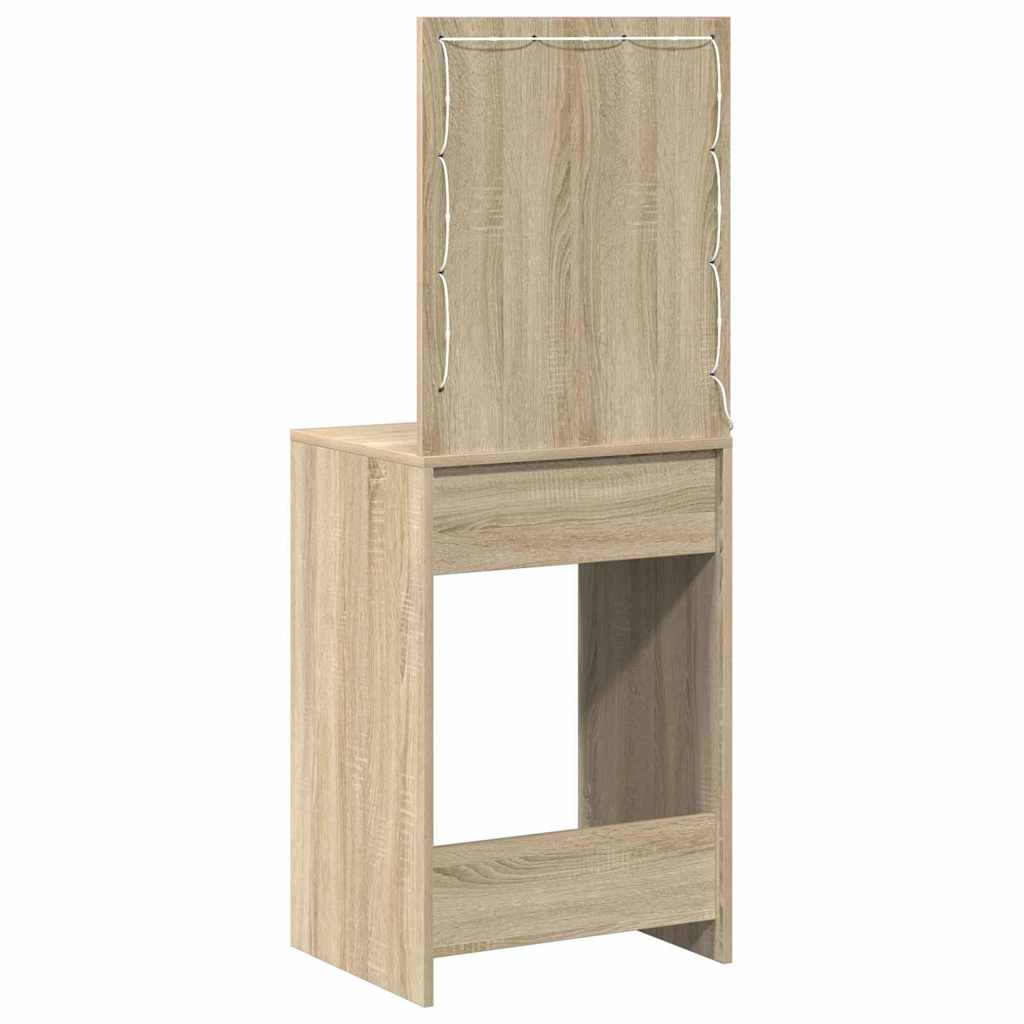 Klædeskab Sonoma eg 50 x 41 x 135 cm Konstrueret træ