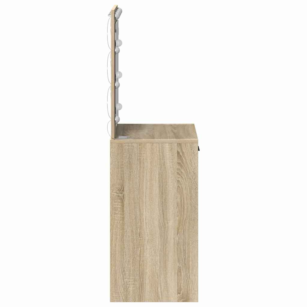 Klædeskab Sonoma eg 50 x 41 x 135 cm Konstrueret træ