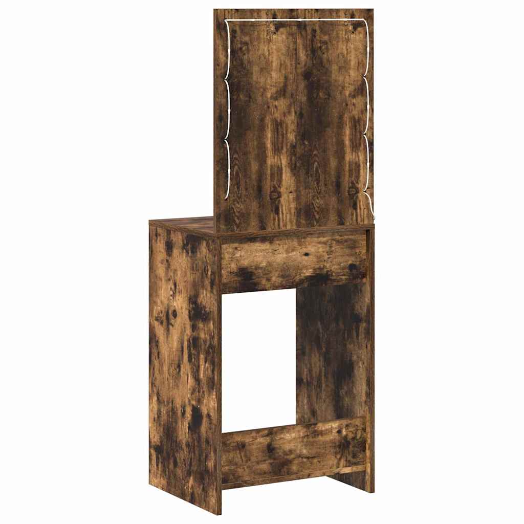 Klædeskab Røget eg 50 x 41 x 135 cm Konstrueret træ