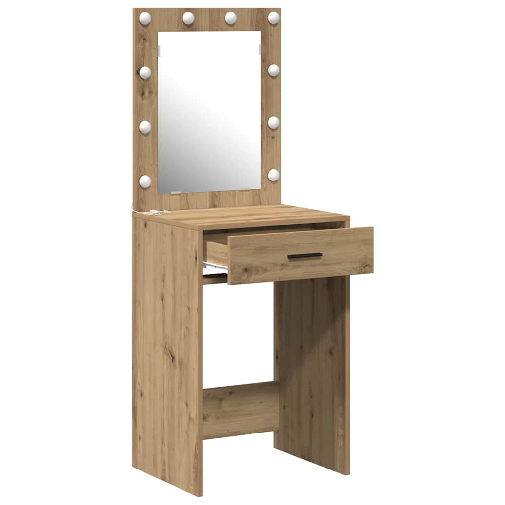 Klædeskab Artisan Egetræ 50 x 41 x 135 cm Konstrueret træ