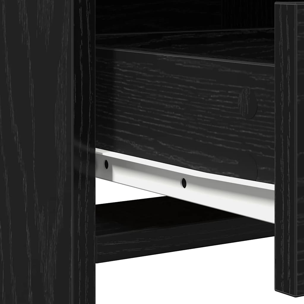 Highboard Sort eg 40 x 41 x 135 cm Konstrueret træ