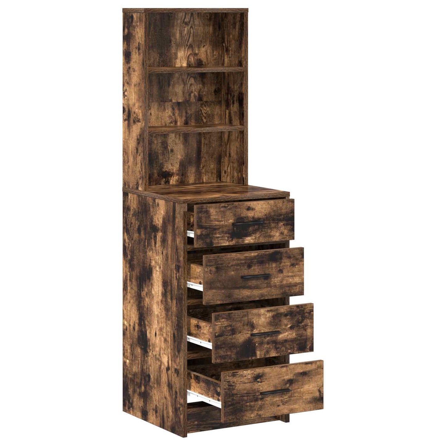 Highboard Røget eg 40 x 41 x 135 cm Konstrueret træ