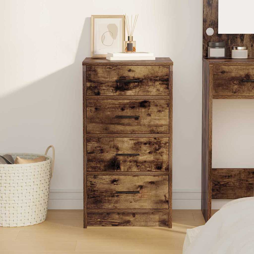 Sideboard Røget eg 40 x 41 x 75 cm Konstrueret træ