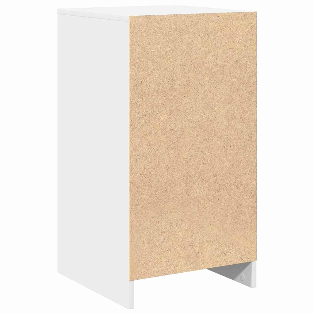 Sideboard Hvid 40 x 40.5 x 75 cm Konstrueret træ