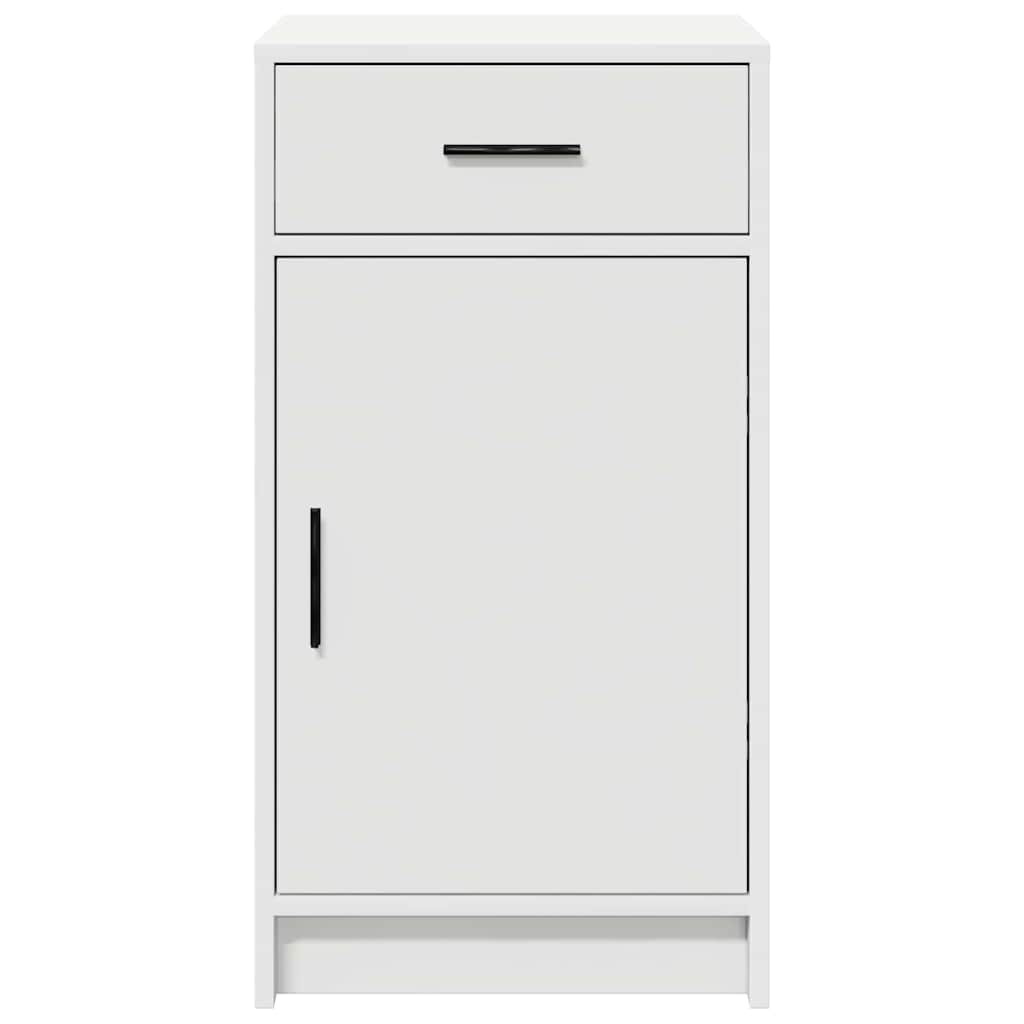 Sideboard Hvid 40 x 40.5 x 75 cm Konstrueret træ