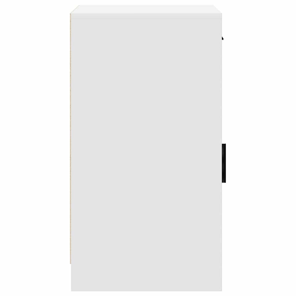 Sideboard Hvid 40 x 40.5 x 75 cm Konstrueret træ