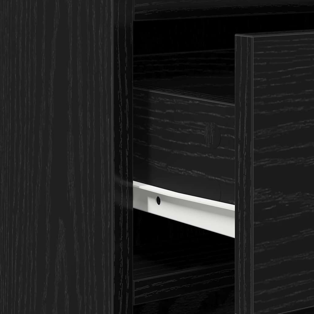 Sideboard Sort eg 40 x 40.5 x 75 cm Konstrueret træ