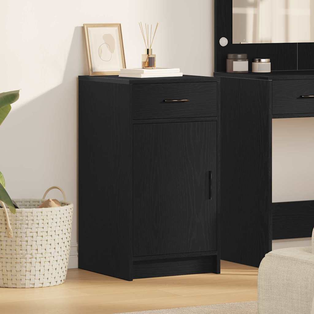 Sideboard Sort eg 40 x 40.5 x 75 cm Konstrueret træ