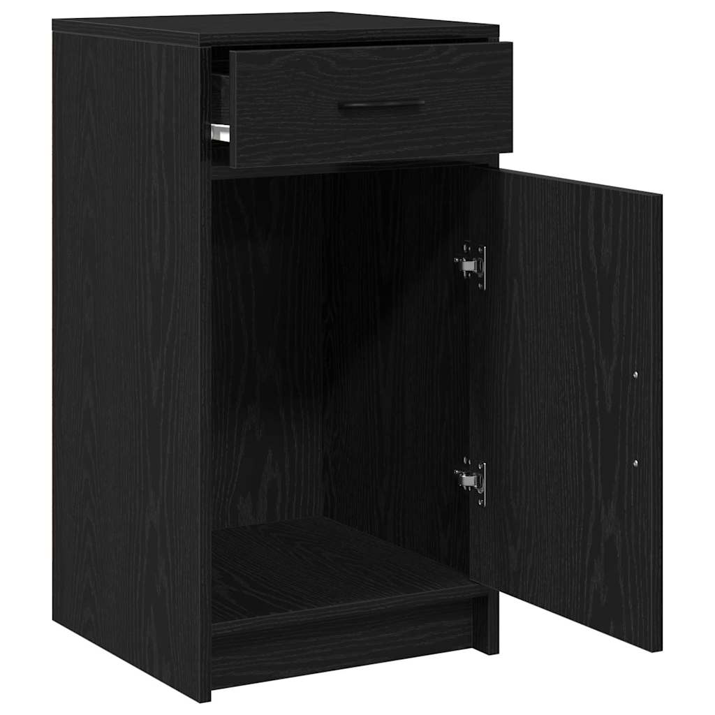 Sideboard Sort eg 40 x 40.5 x 75 cm Konstrueret træ