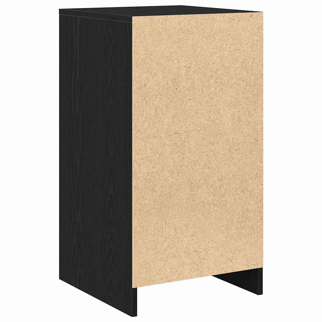 Sideboard Sort eg 40 x 40.5 x 75 cm Konstrueret træ