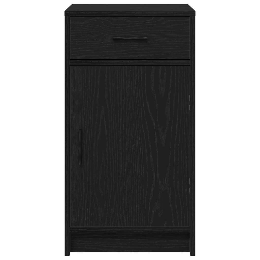Sideboard Sort eg 40 x 40.5 x 75 cm Konstrueret træ