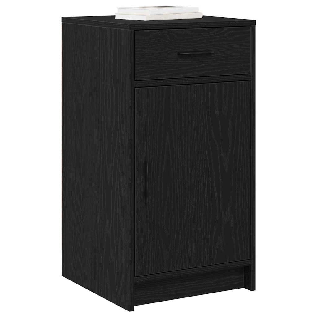 Sideboard Sort eg 40 x 40.5 x 75 cm Konstrueret træ