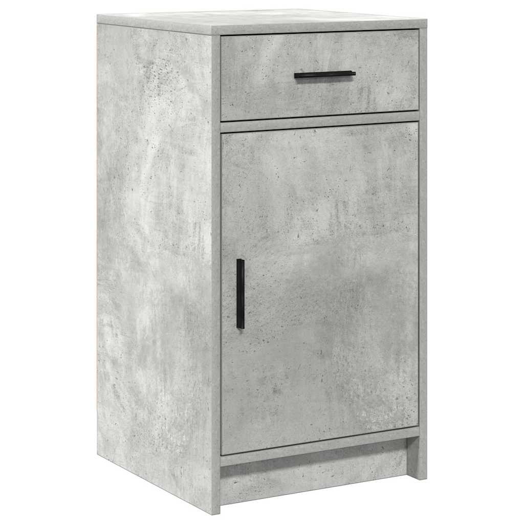 Sideboard Beton Grå 40 x 40.5 x 75 cm Konstrueret træ