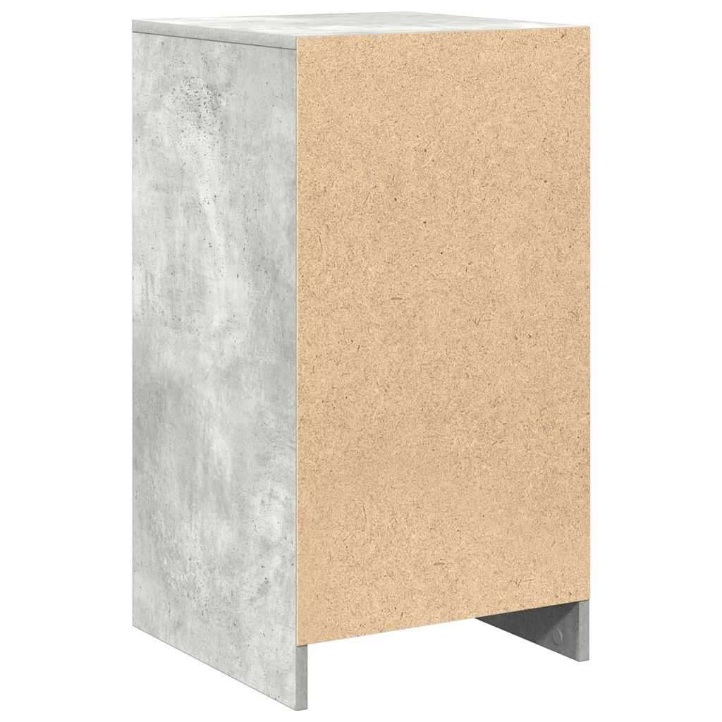 Sideboard Beton Grå 40 x 40.5 x 75 cm Konstrueret træ