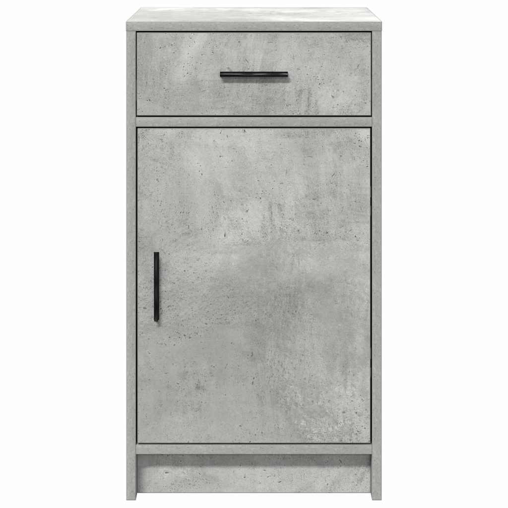 Sideboard Beton Grå 40 x 40.5 x 75 cm Konstrueret træ
