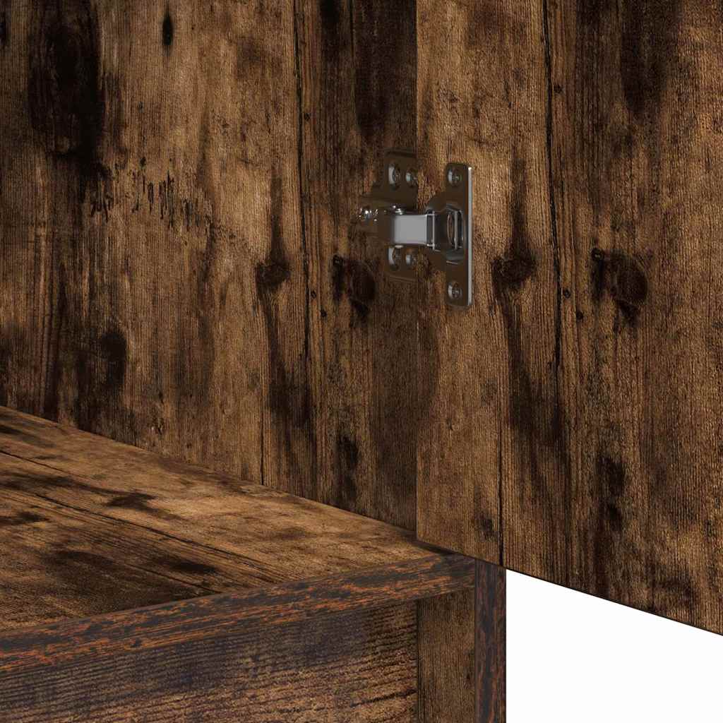 Sideboard Røget eg 40 x 40.5 x 75 cm Konstrueret træ